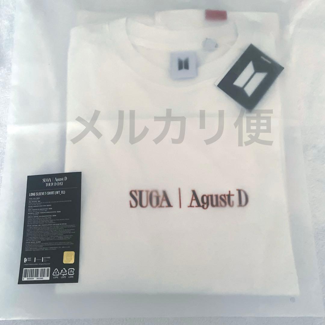 【US限定】SUGA Agust D TOUR D-DAY ロングスリーブシャツ