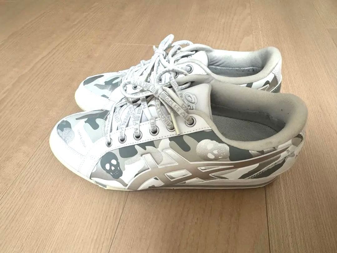 ★美品★マークアンドロナASICS カモフラージュ シューズ24.5cm