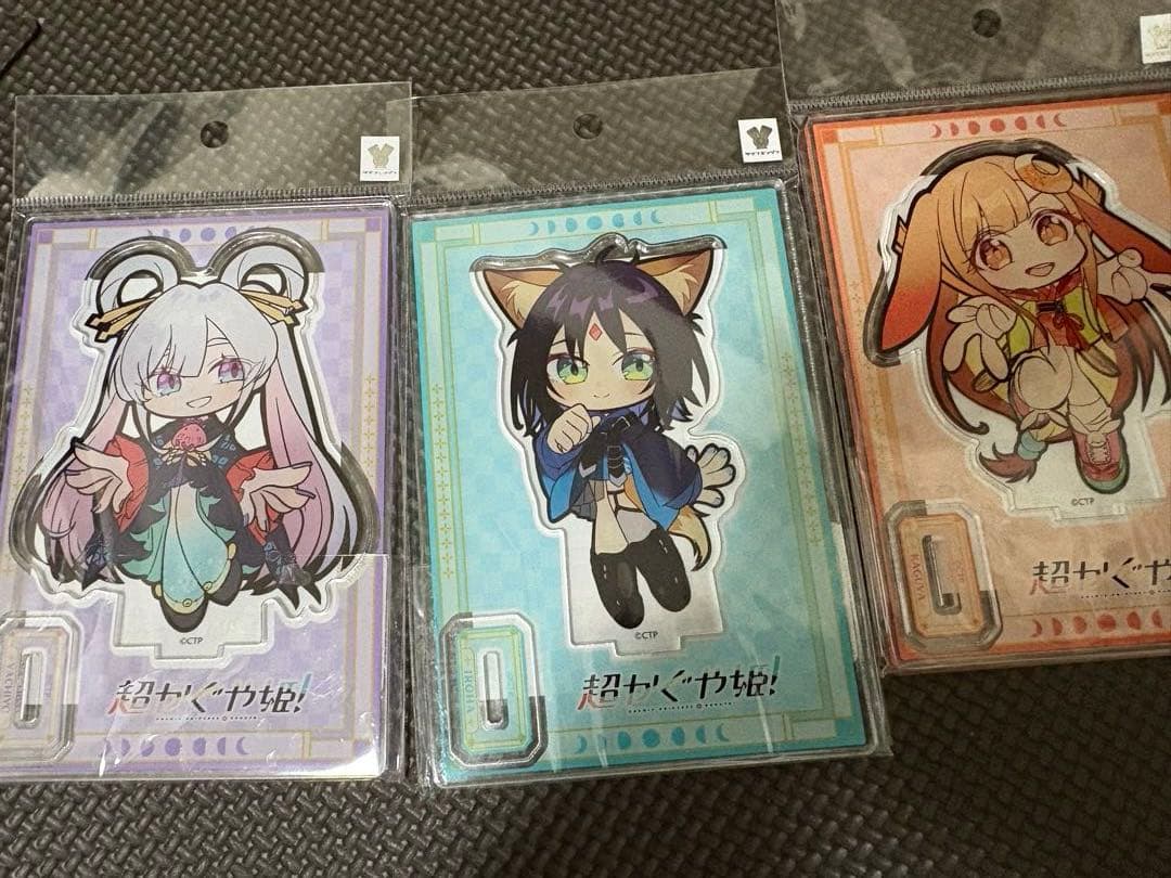 s*a様 超かぐや姫 アクリルスタンド かぐや 彩葉 ヤチヨ