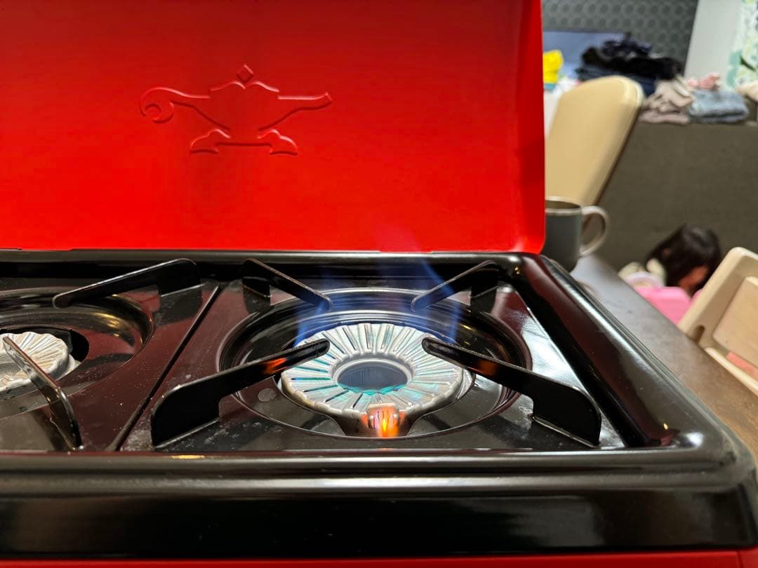 センゴクアラジン　カセットコンロ kama-do(ツーバーナー)