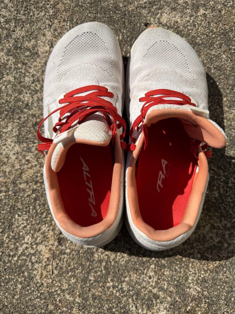 キーさま専用ALTRA ランニングシューズ ホワイト/オレンジ