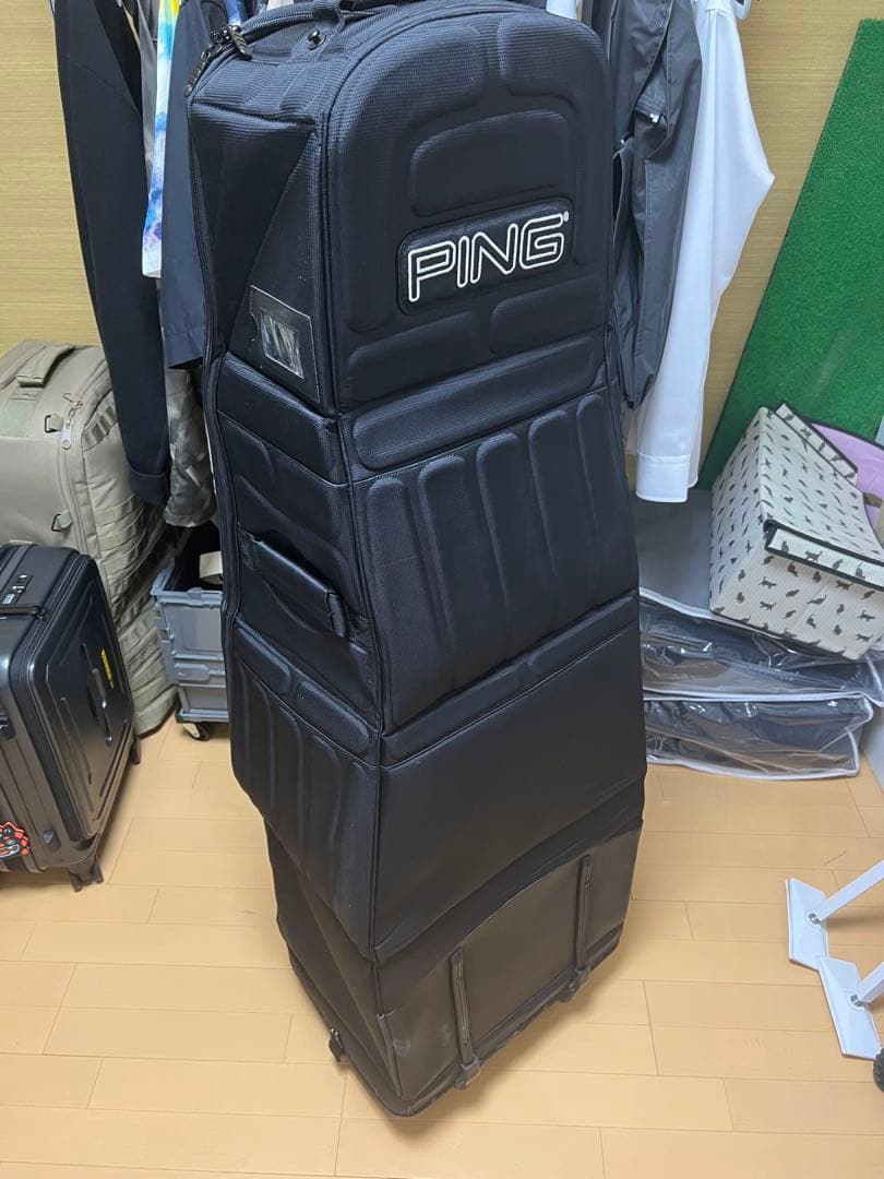 PING ピン ゴルフ用 トラベルバッグ キャリーケース 折りたたみ可能