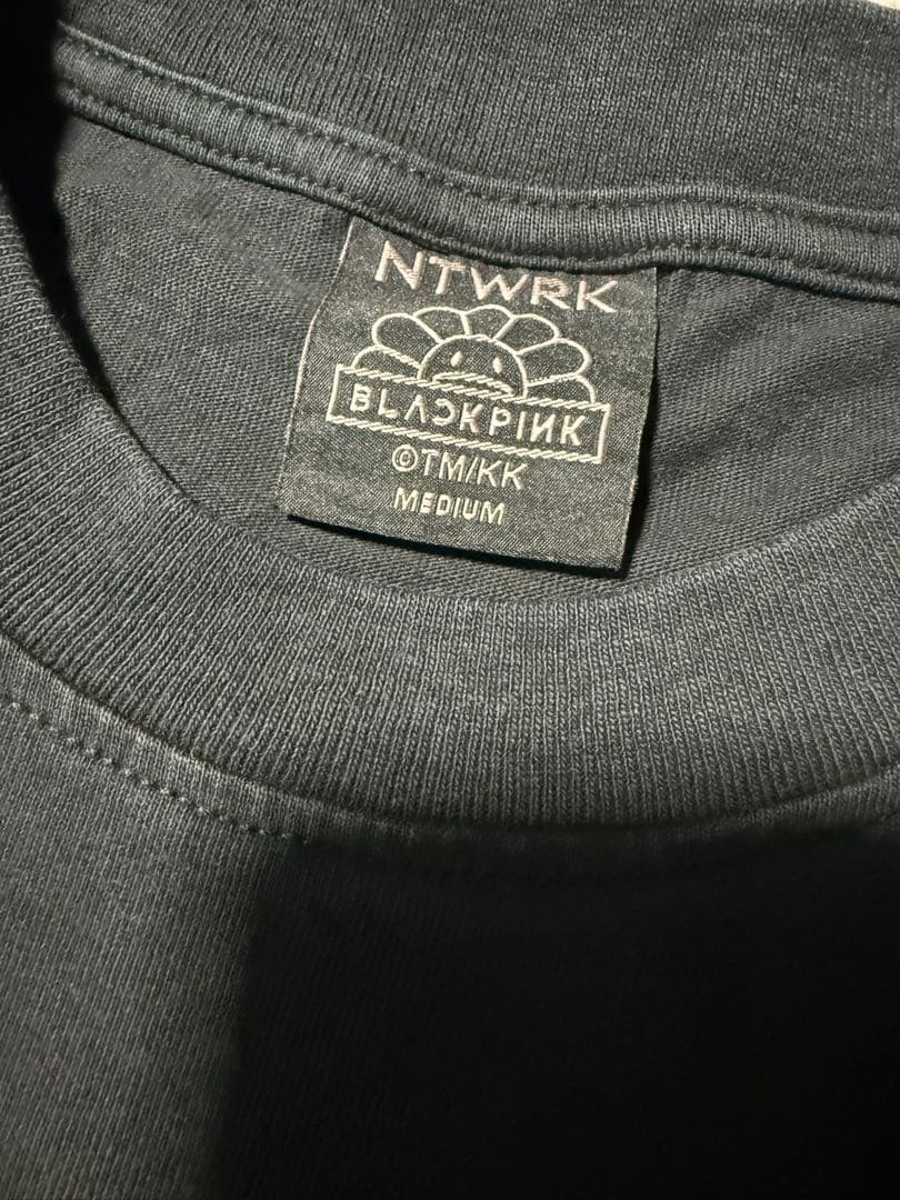 BLACKPINK × 村上隆 コラボTシャツ Black Mサイズ