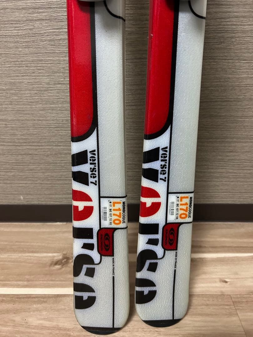 美品！SALOMON VERSE 170cm スキー板