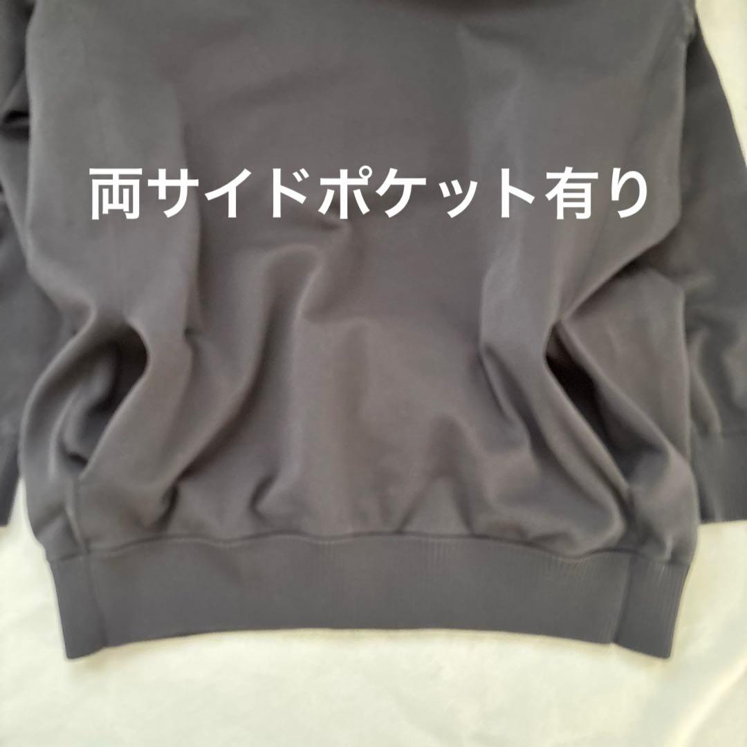 JWO パーカーメンズ春夏用ゴルフ　チャコールニットシャツ サイズ52