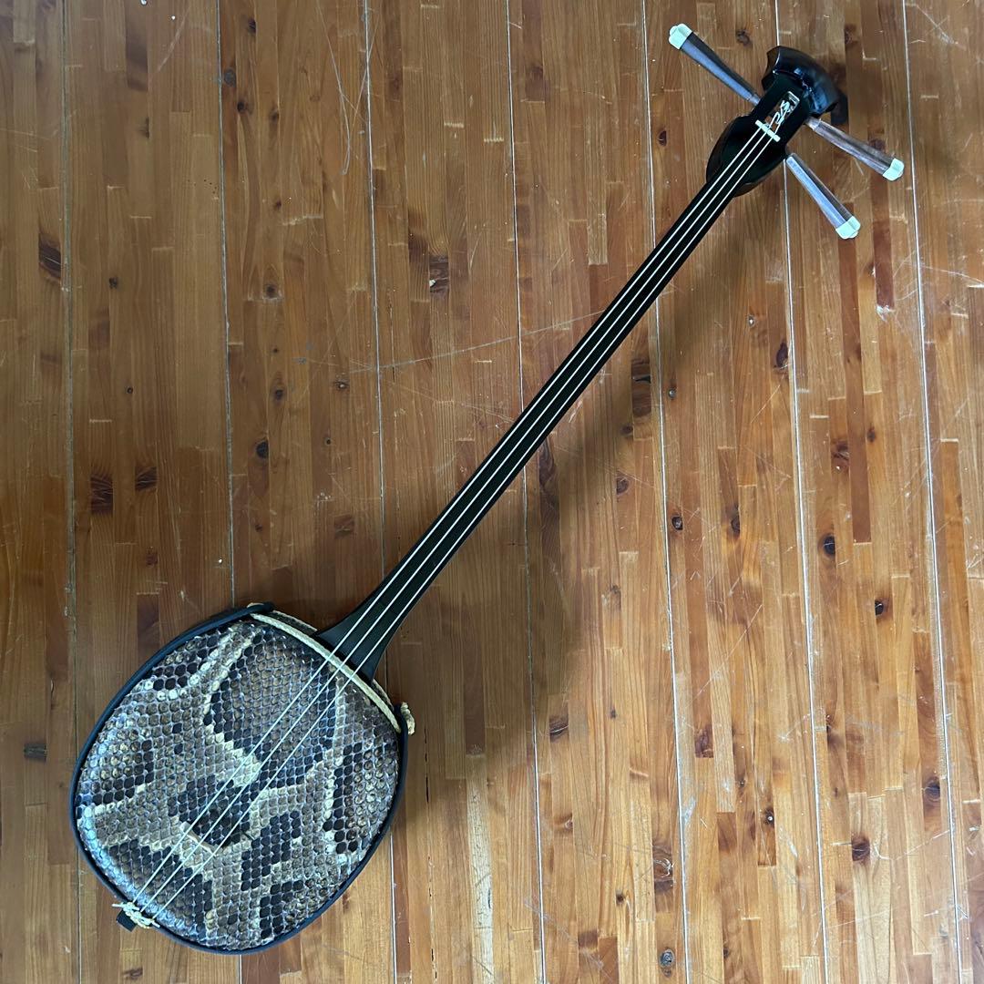 ◼️宮古島から❹◼️本皮一枚張三線◼️沖縄◼️初心者◼️サンプル音源オリジナル曲　風の宮古