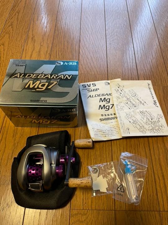 アルデバラン mg 7 シマノ 右巻き KTF 使用