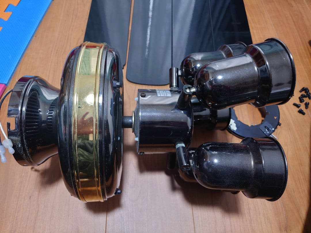 NEC シーリングファンライト　中古 XZF-65108 生産終了品 レトロ