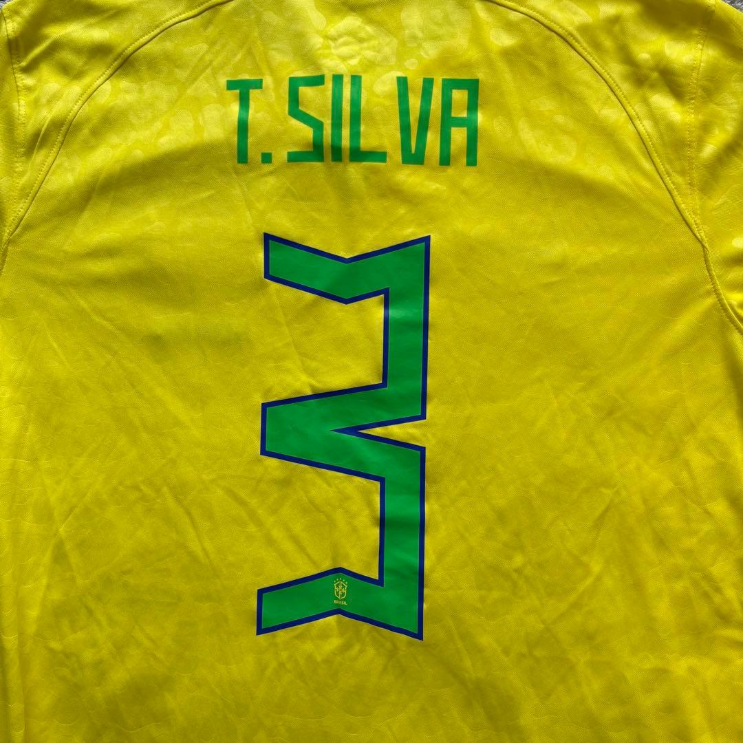 Nike ブラジル代表 ユニフォーム Lサイズ 3チアゴ・シウバ