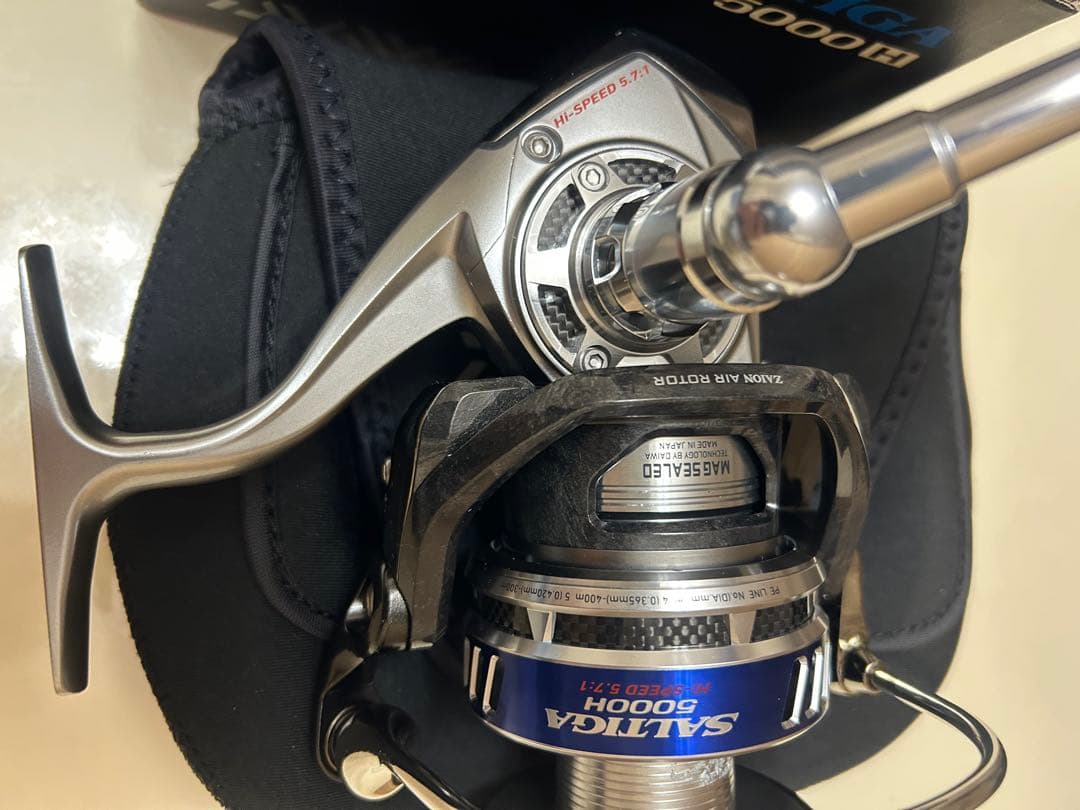 ダイワ　10ソルティガ5000H 替えスプール付き