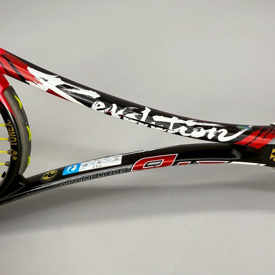 ヨネックス　NANOFORCE 8V REV ナノフォース8Vレブ　UL1 赤黒