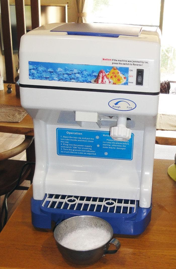 値下　ICE SHAVER かき氷機　業務用電動　アイススライサー　クラッシャー