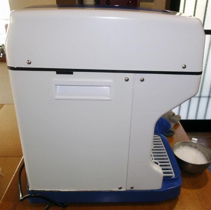 値下　ICE SHAVER かき氷機　業務用電動　アイススライサー　クラッシャー